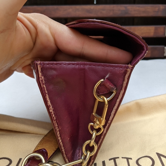 Louis Vuitton  Monogram Vernis Leather Clutch mini bag for special days - Picture 7 of 11